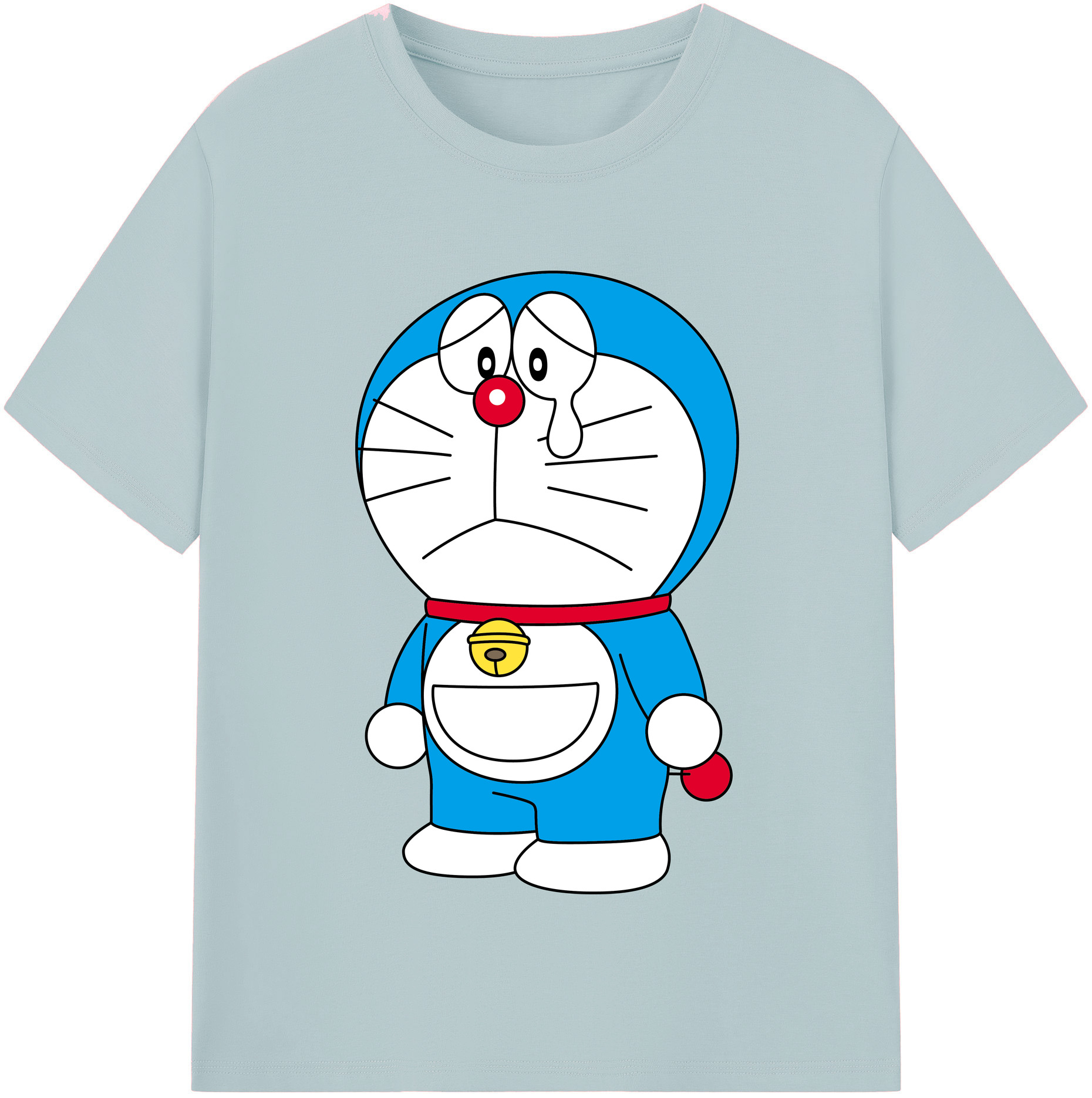 （画像用） ドラえもん Doraemon 綿100％半袖Tシャツ（フロントプリント）